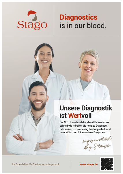 Poster Unsere Diagnostik ist Wertvoll