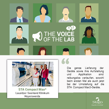 Lausitzer Seenland Klinikum Hoyerswerda - The Voice of the Lab 